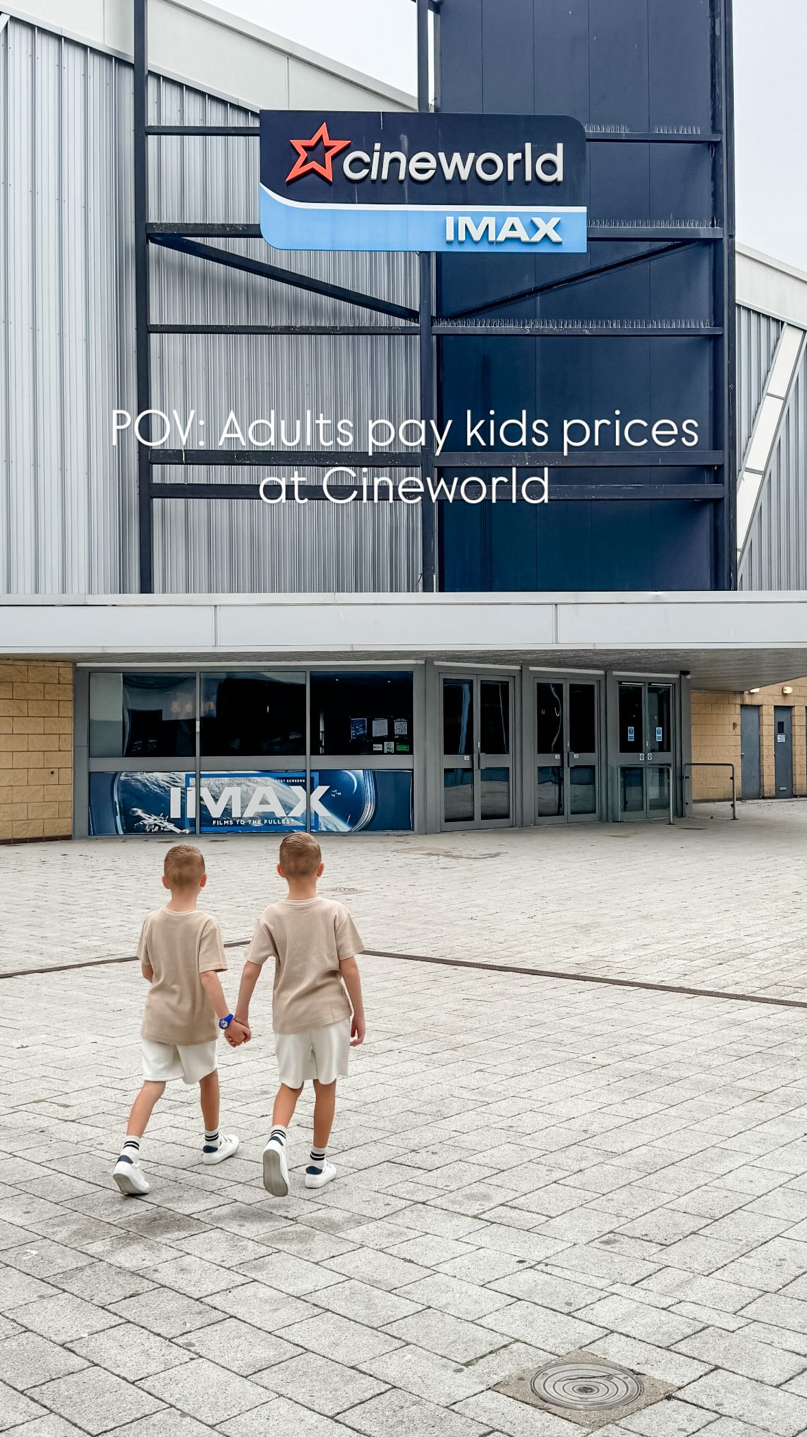 Instagram post by @gemma_tommy_george_ for cineworld. Caption reads: AD | This summer, Cineworld is your go-to....