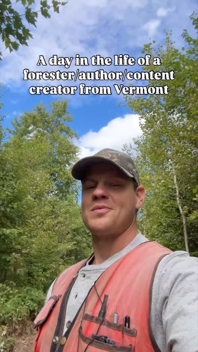 Instagram post by @howtoloveaforest for Dickies. Caption reads: Join me for a day in the life of a....