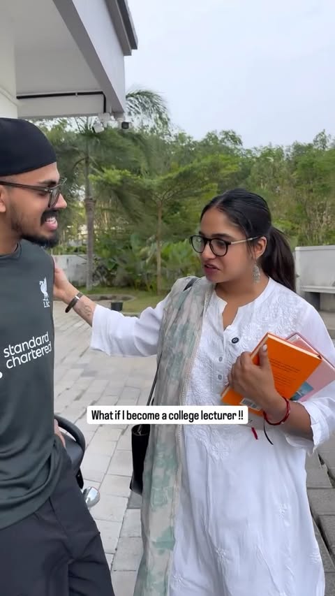 Instagram post by @verum_varsha for Himalaya Face Care. Caption reads: Give me a professor’s post and I’ll be the....