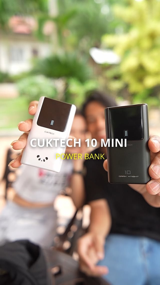 Instagram post by @cryzjai_morito for CUKTECH. Caption reads: [...] light, love big, stay charged with Cuktech....