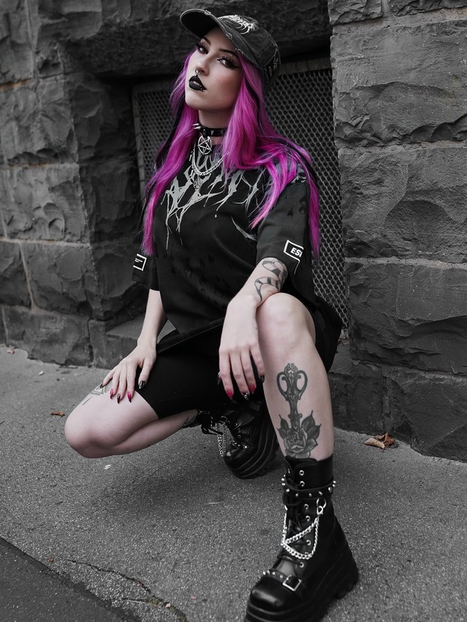 Instagram post by @loopy.lovely for STAY COLD APPAREL. Caption reads: [...] hits different?
This new drop from....