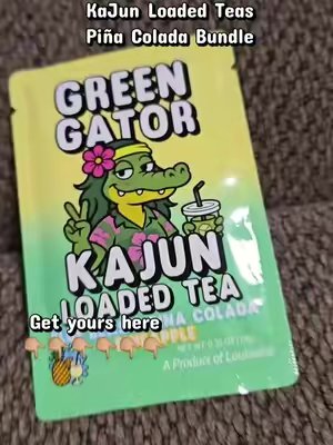 TikTok post by @kimberlydiane1985 for Kajun Loaded Tea. Caption reads: @KaJun Loaded Tea #kajunloadedtea #teabomb [...].