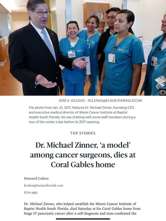 Instagram post by @ananavarrofl for Baptist Health. Caption reads: This is a very personal post. Last night, I was....