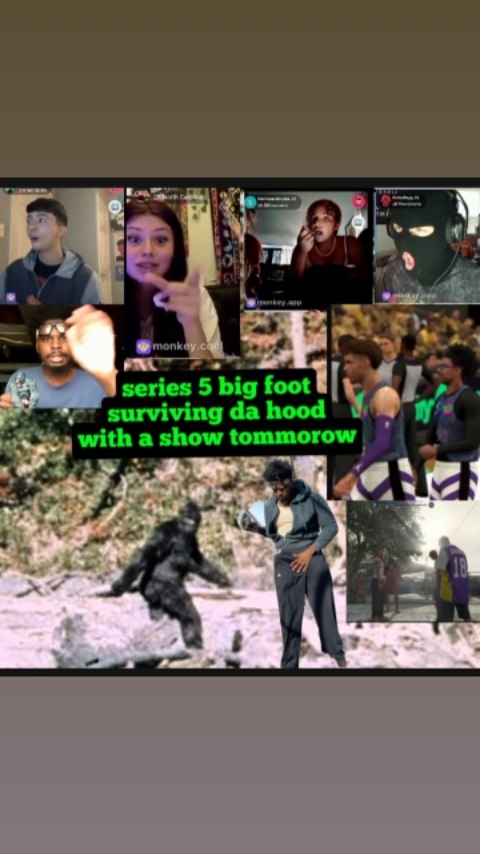 Instagram post by @mula.frezzzzjungle for House of Highlights. Caption reads: Big foot Mr bully yo favorite rapper wit....