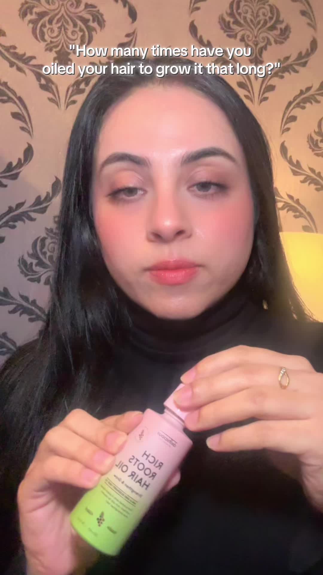 TikTok post by @selfcareseason for Delhicious Body. Caption reads: I'm basically addicted to @Delhicious so it's like....
