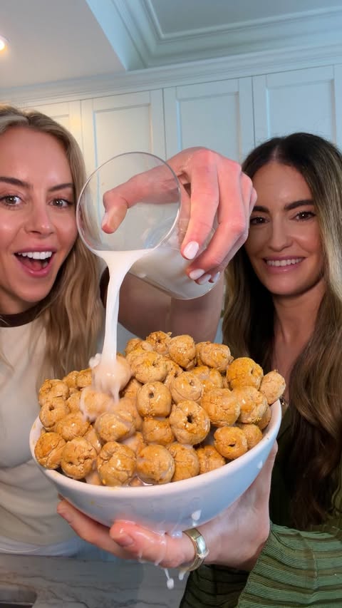 Instagram post by @carly.kremer for Beekeeper's Naturals. Caption reads: Homemade Honey Nut Cheerios xoxo, The Baes & The....