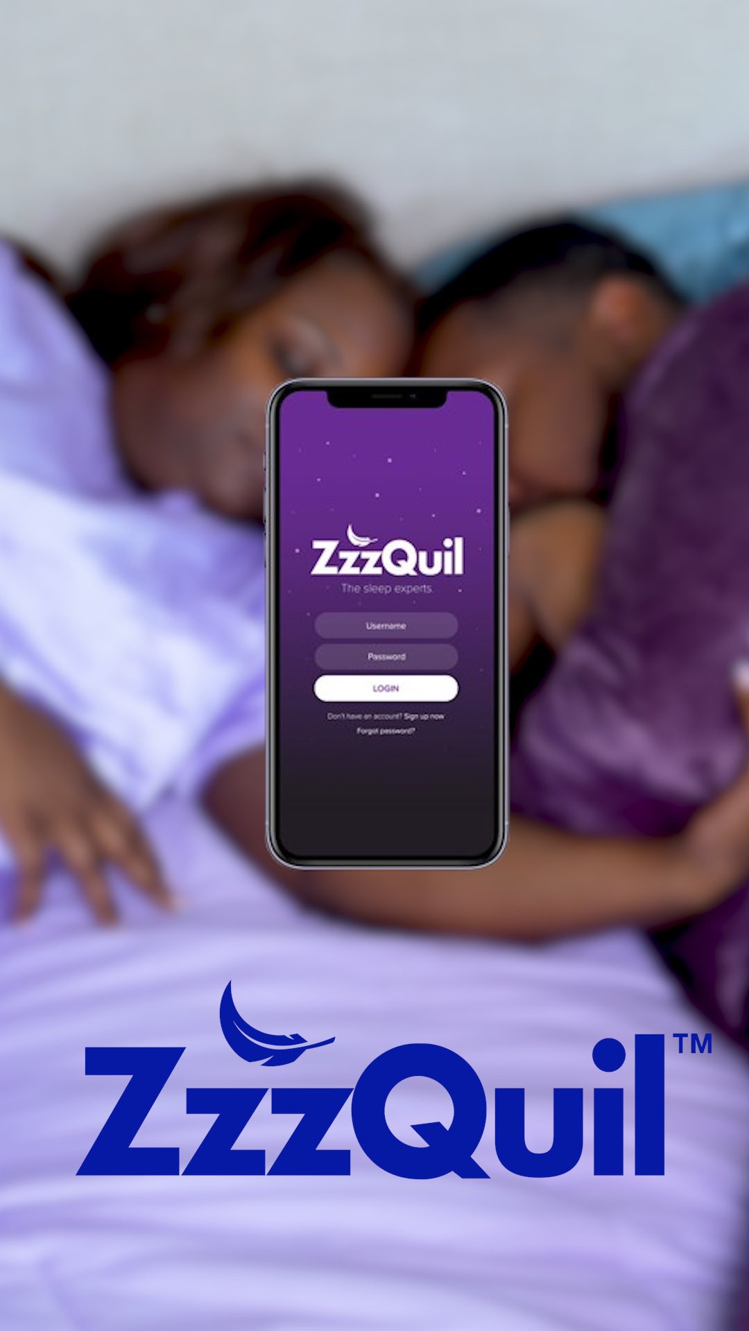 Instagram post by @tiaontv for ZzzQuil. Caption reads: #ad #zzzquil_partner ZzzQuil @zzzquil When your....