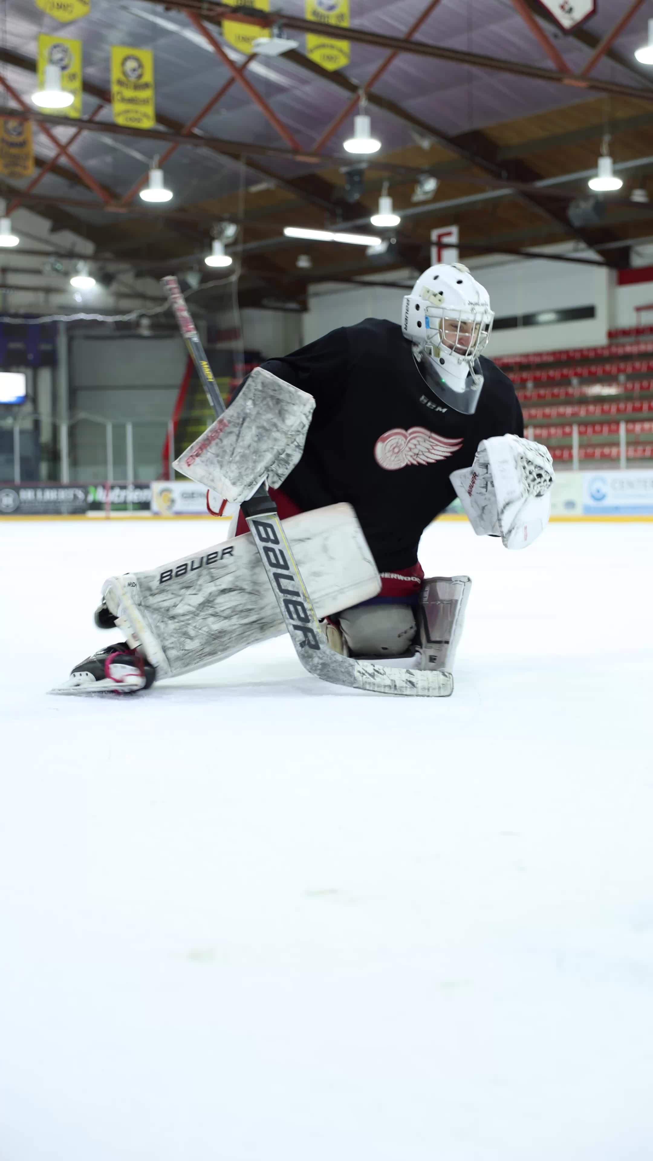 TikTok post by @increaseperformance for BAUER Hockey. Caption reads: The Pro Sharp Advantage is $150 dollars off! Visit....