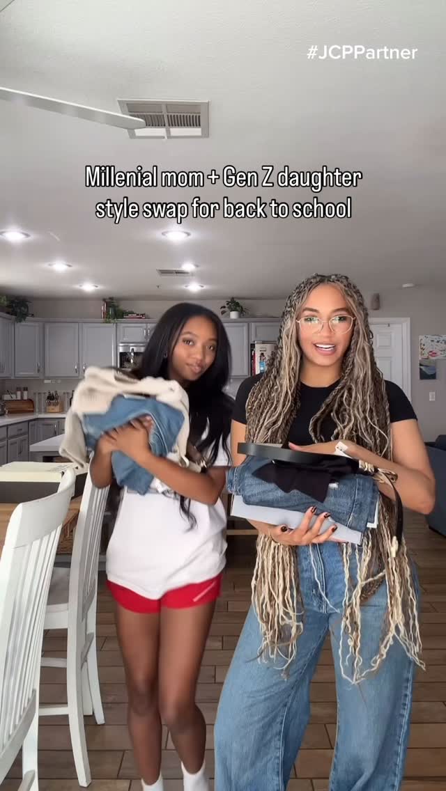 Instagram post by @jeanicejperez for Jcpenney. Caption reads: #JCPPartner @jcpenney makes it easy to make her....