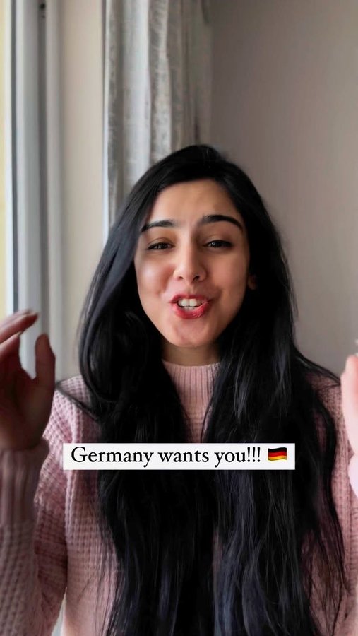 Instagram post by @sheenamgautam for Expatrio. Caption reads: ✈️ Comment for the direct link to calculate your....