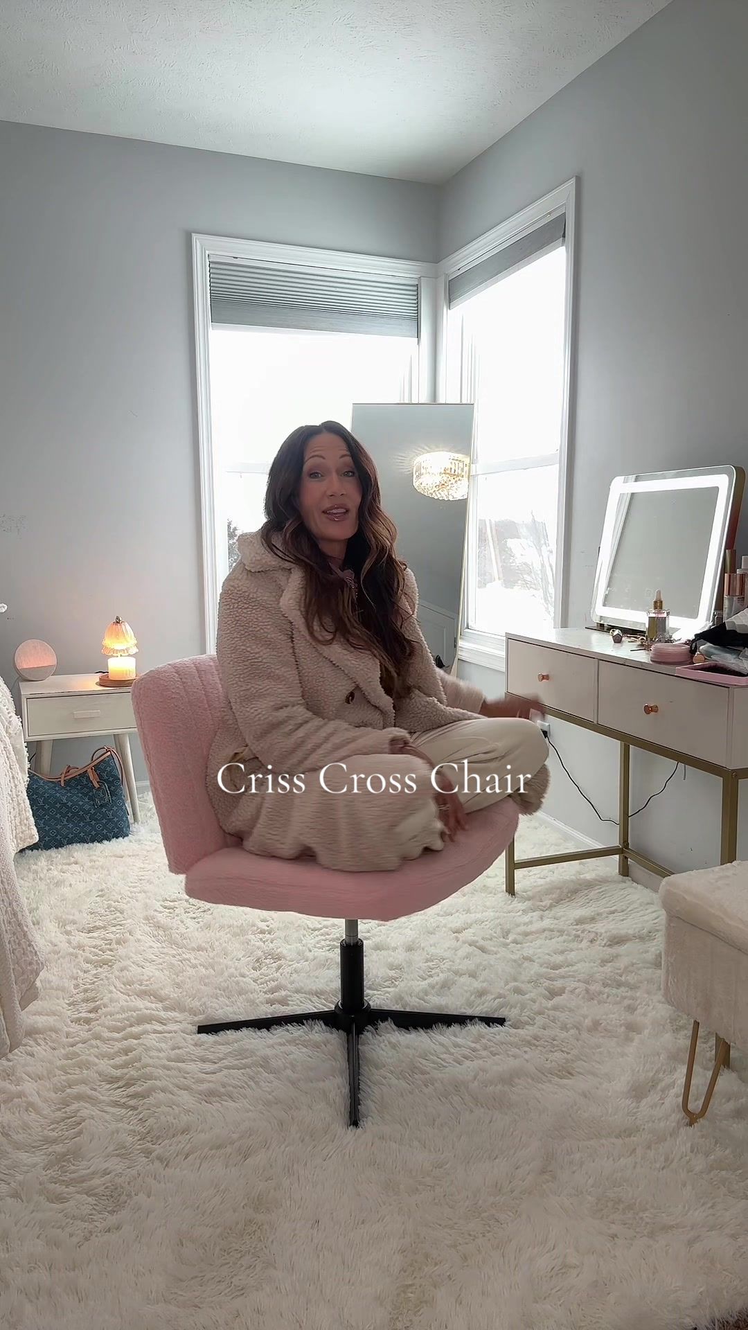 TikTok post by @liveurbestlifewithjodie for Sweet Furniture Plus. Caption reads: [...] can change on TikTok Shop. @Sweet Furniture....