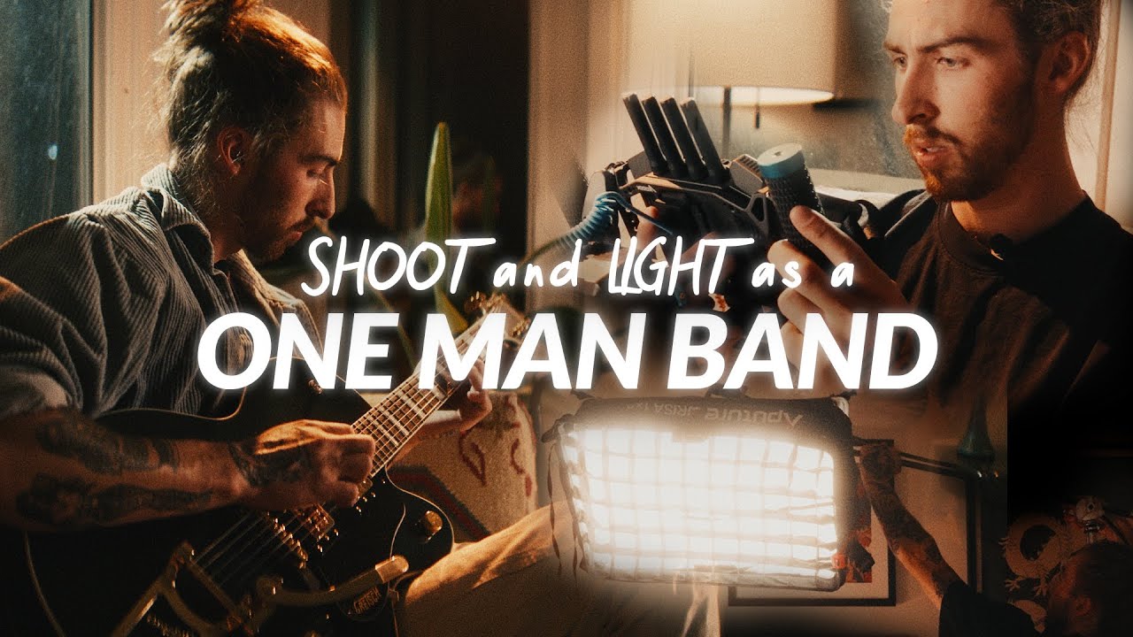 YouTube post by @BradyBessette for Kondor Blue. Caption reads: The Best Way To Light By Yourself | Accsoon....