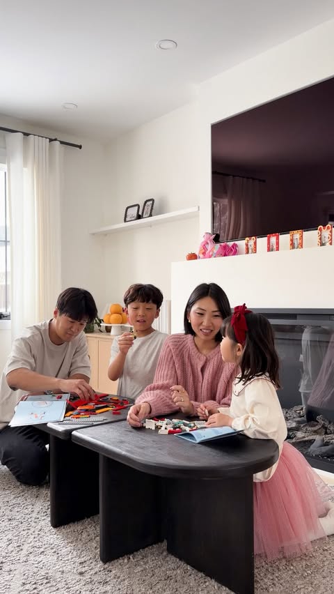 Instagram post by @thiswildheart for LEGO. Caption reads: #ad  ✨Celebrating Lunar New Year, one LEGO® brick....