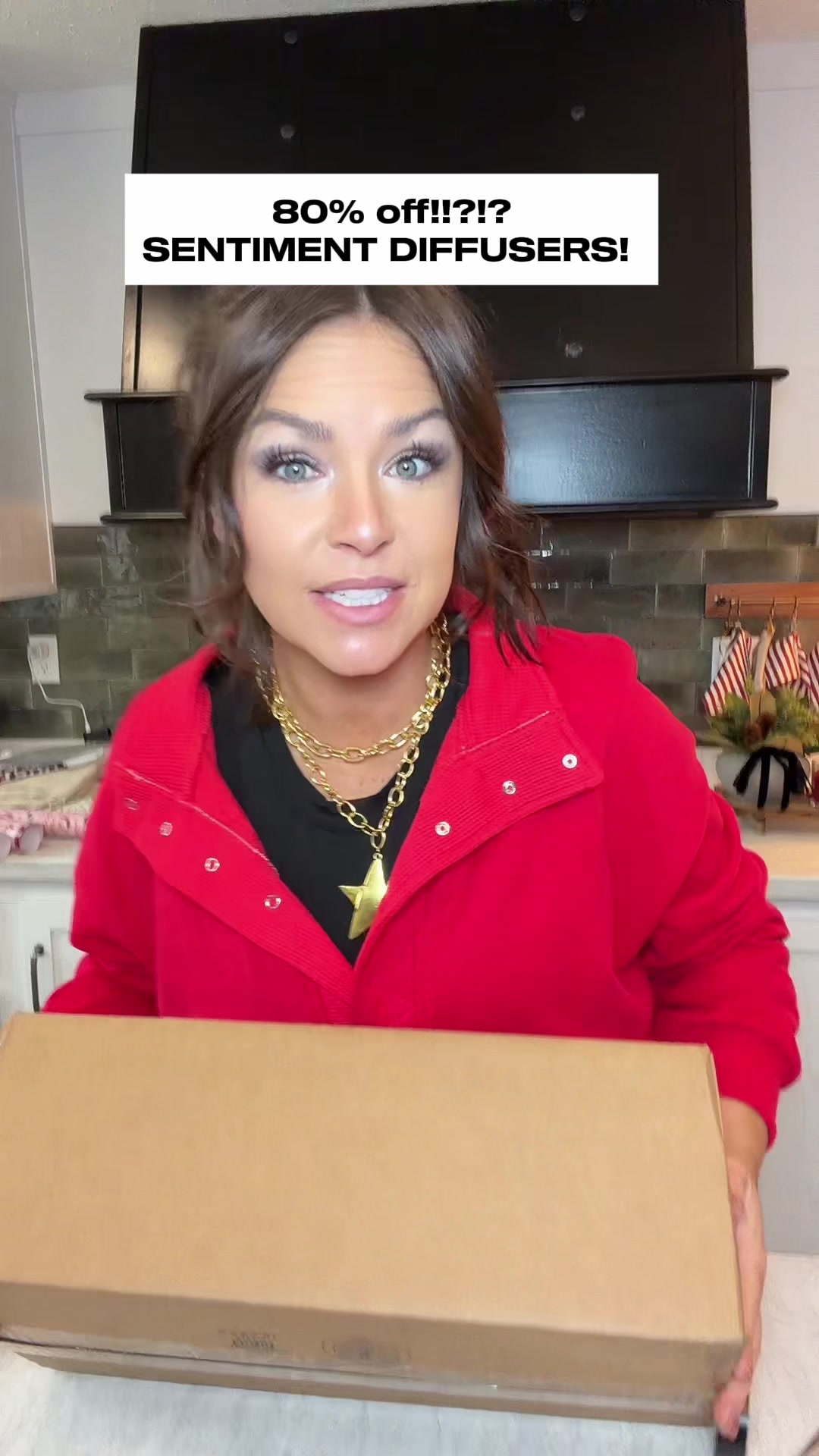 TikTok post by @whatbrookebought for Scentiment. Caption reads: [...] and this is why! FAST SHIPPING! 📦 ....