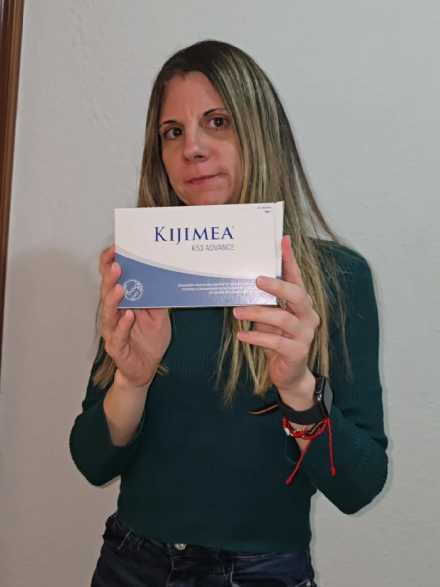 TikTok post by @merxelokita for Kijimea. Caption reads: kijimea va genial pruébalos #kijimea [...].