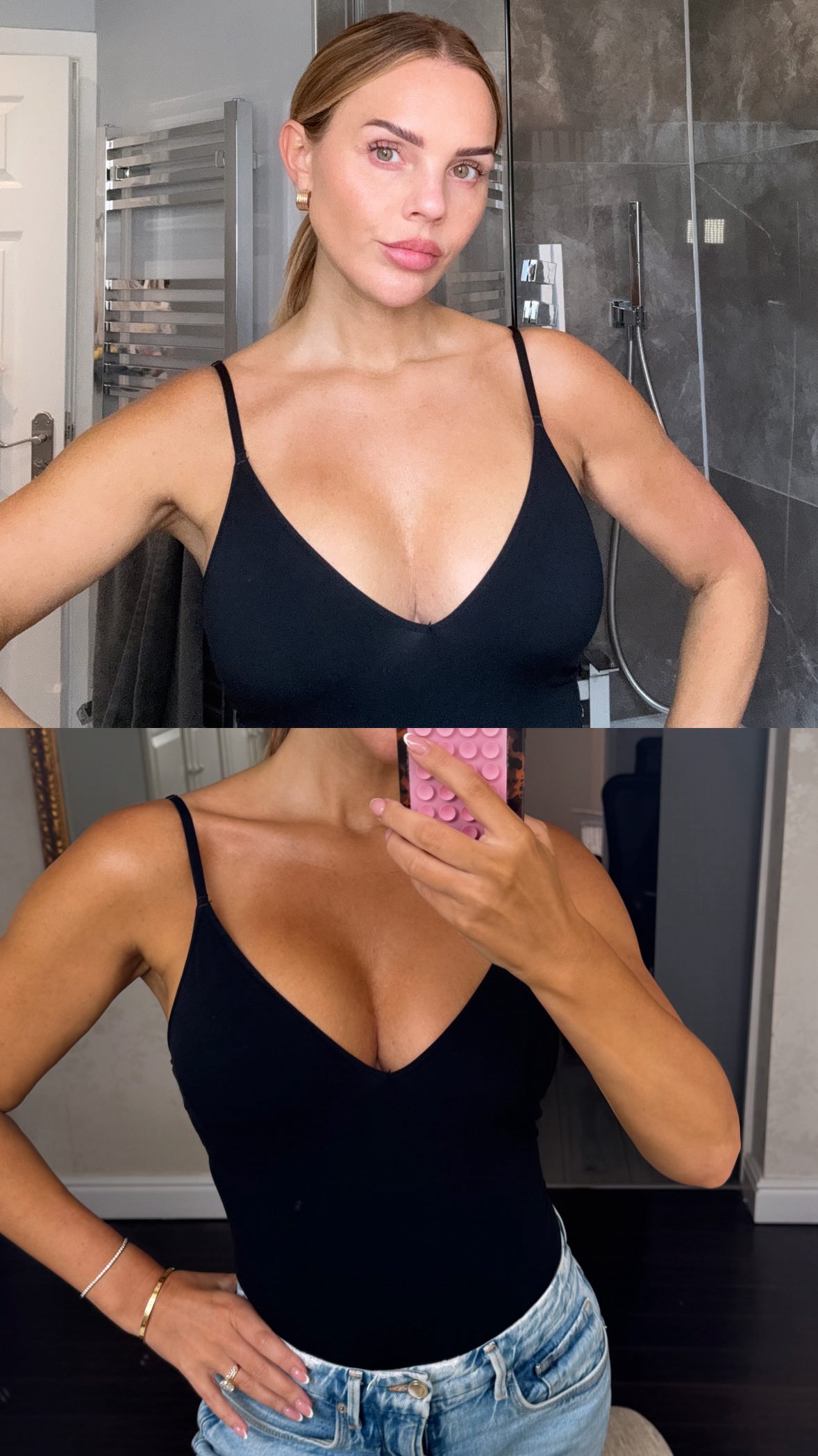 Instagram post by @laurenelizabeth_xx for Rose & Caramel. Caption reads: What false tan do I use??

A question I get asked....