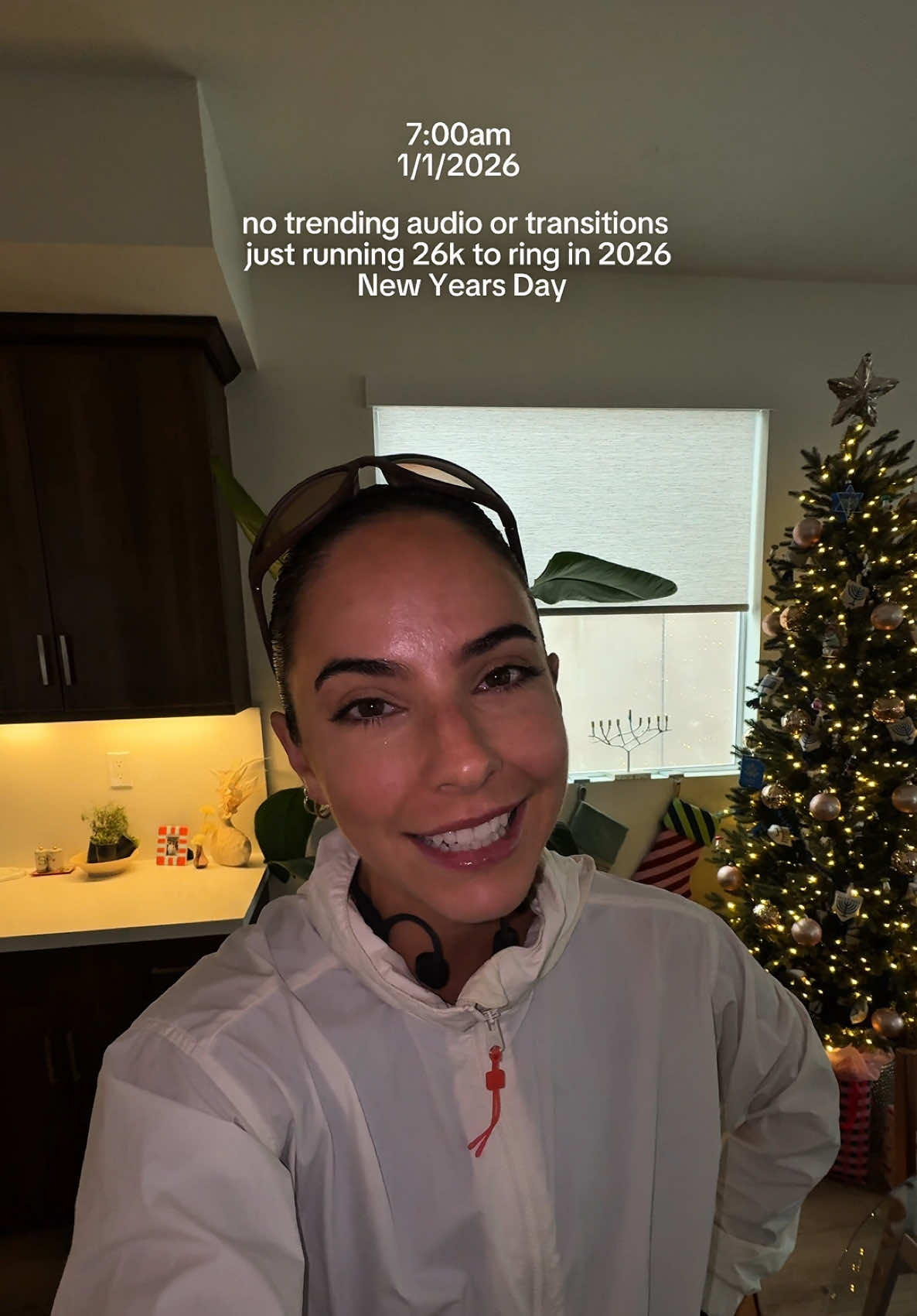 TikTok post by @shesarunnernow for Bandit Running. Caption reads: Happy new year fam ✨  #longdistancerunner #runner....