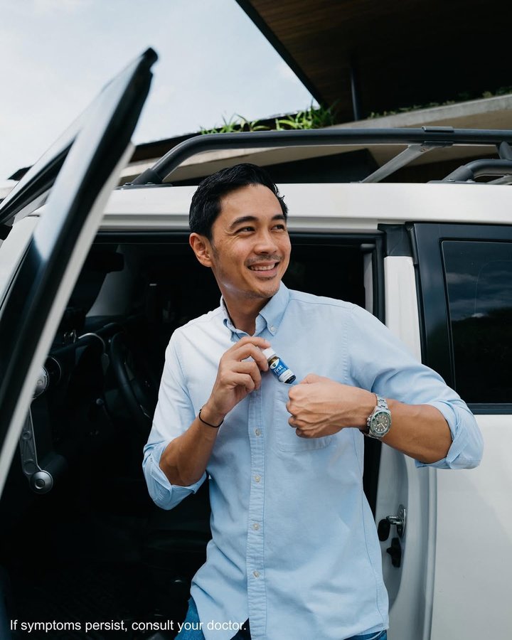 Instagram post by @thatguyslater for Vicks Philippines. Caption reads: Can't afford to catch a cold these days. As a dad....