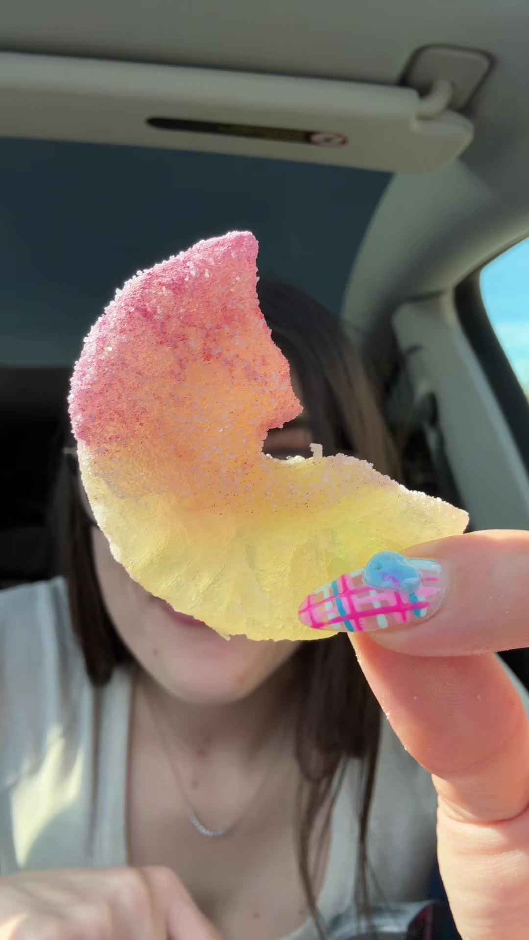 TikTok post by @laurenland77 for Final Boss Sour. Caption reads: [...] the watermelon ones are the best😜....