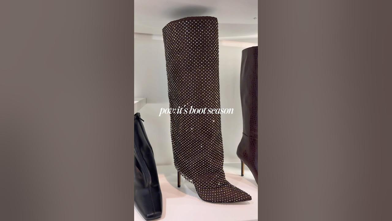 YouTube post by @down_forkimmy for ALDO Shoes. Caption reads: @aldoshoes really has us girlies covered this boot....