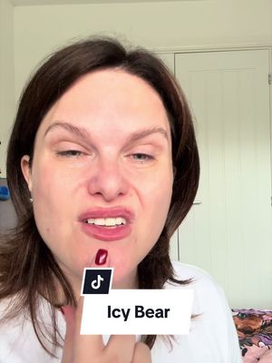 TikTok post by @40swithnic for Icy Bear Dental. Caption reads: @Icy Bear Haul 🦷 #icybear #40swithnic....