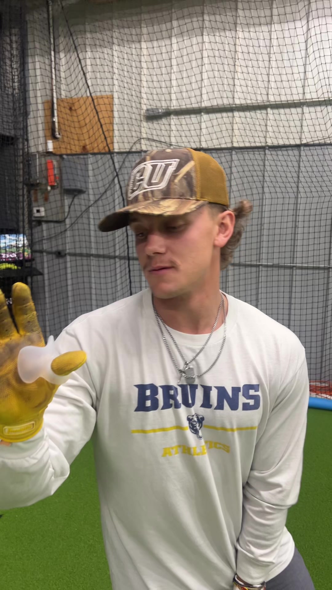 TikTok post by @tyy.bryan for ThumbPRO Baseball. Caption reads: @ThumbPRO Baseball link below. Get your own today!....