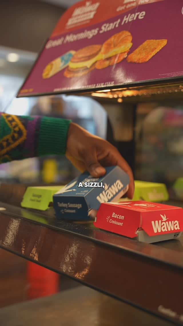 Instagram post by @kiergaines for WAWA. Caption reads: Wawa’s $5 Big Breakfast Deal is a real thing. A....