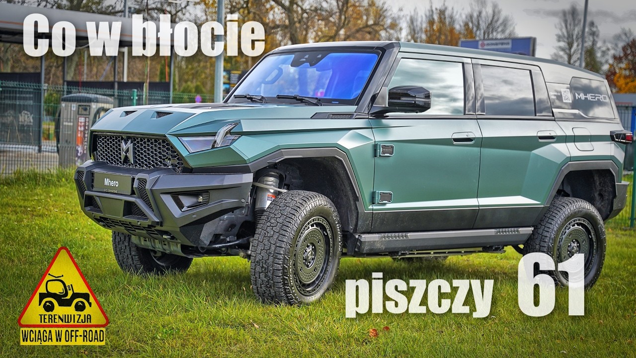 YouTube post by @TERENWIZJA for Trade Republic. Caption reads: What's Squeaking in the Mud #61 Terrain Inspection.