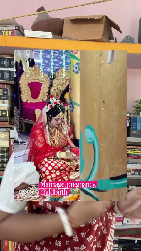 Instagram post by @aspireforher for Shaadi.com. Caption reads: [...] to get back their independence. Check....