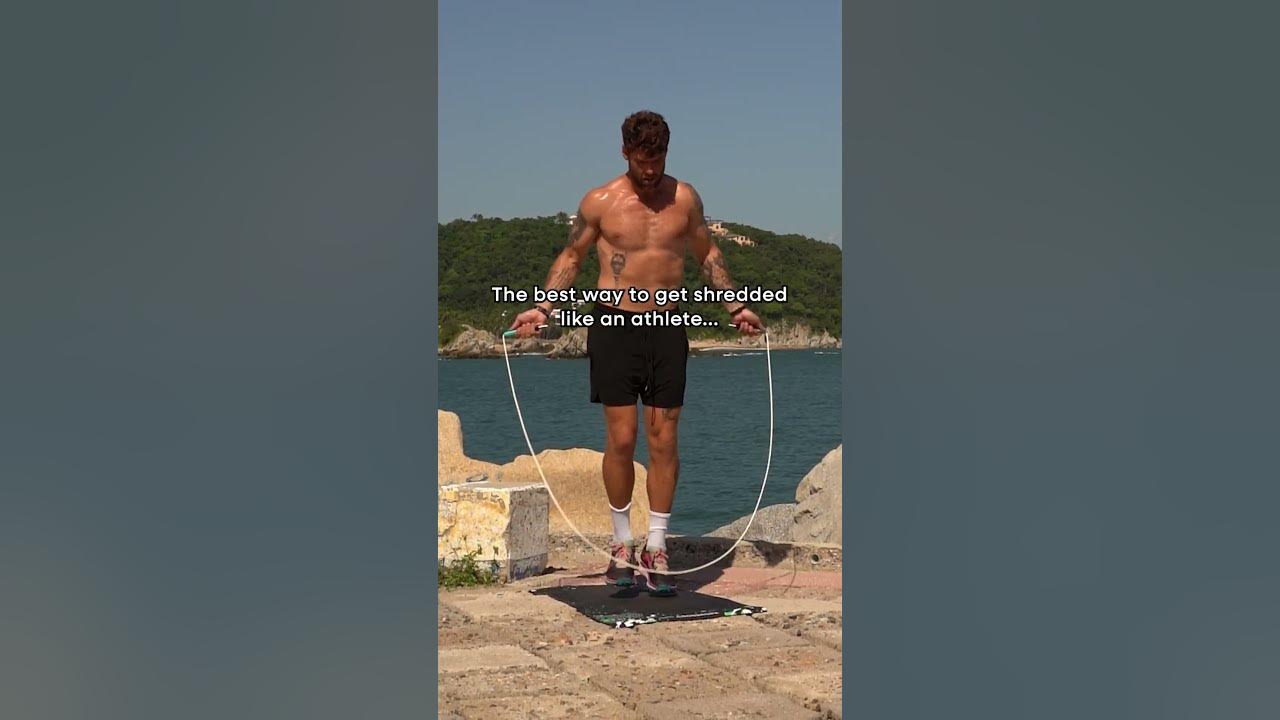 YouTube post by @JumpRopeDudes for Crossrope. Caption reads: This Is How You Get Shredded..