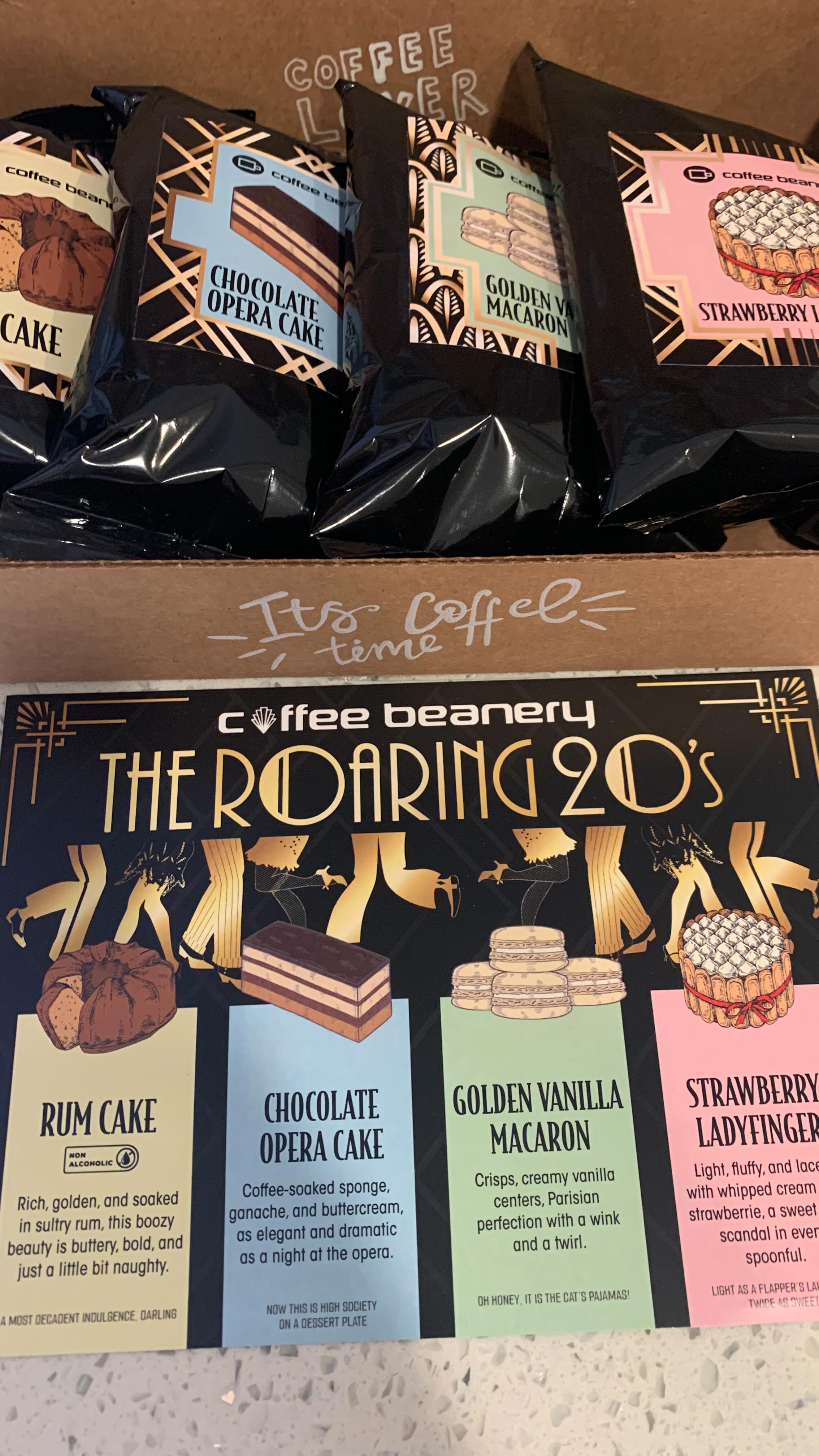 Instagram post by @classyugcreviews for Coffee Beanery. Caption reads: The monthly coffee subscription from....