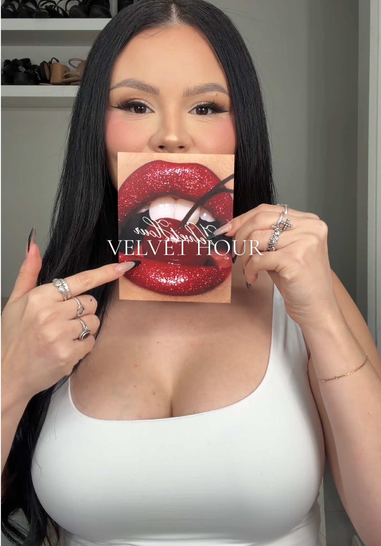 TikTok post by @keekittykimm for GETSTONNED. Caption reads: [...] @Araceli BeautyCANTARITO Lip Balm :....