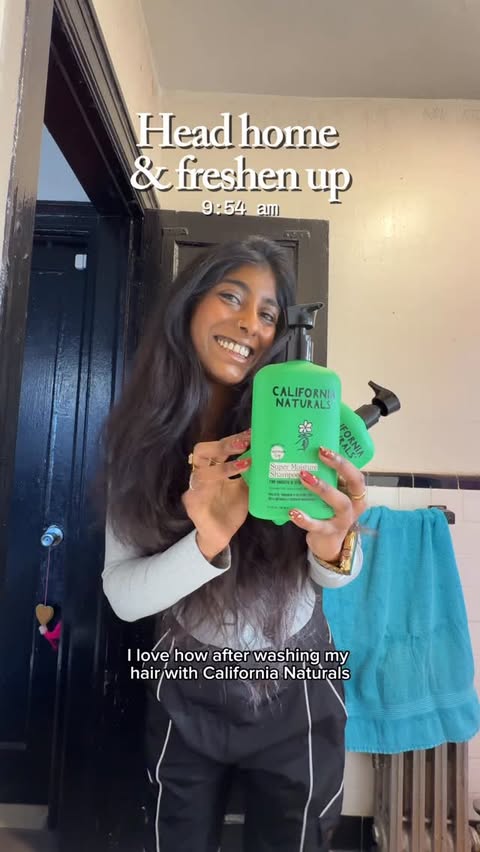 Instagram post by @chief_preeth for California Naturals. Caption reads: [...] todayI’m spilling the tea....