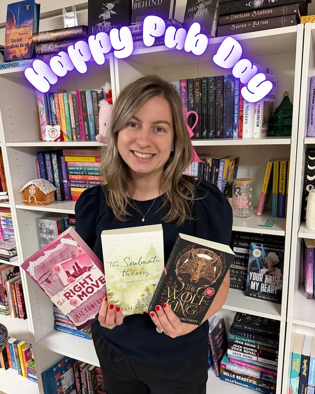 Instagram post by @rene.reads_ for Bloom Books. Caption reads: Happy pub day to these amazing books! 

Thank you....