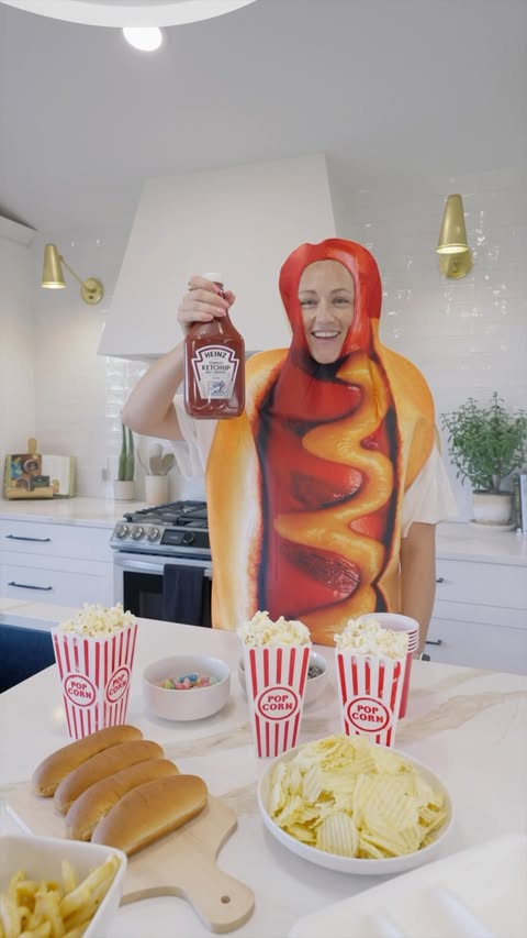 Instagram post by @everydayharts for Heinz. Caption reads: [...] traditions, good food and, obviously,....