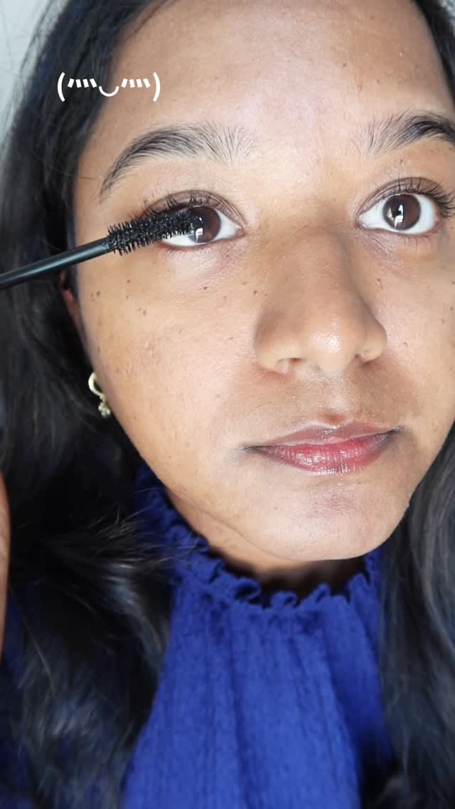 Instagram post by @makeupandmeena for BUXOM Cosmetics. Caption reads: [...] Lash Xtension Lift Mascara from....