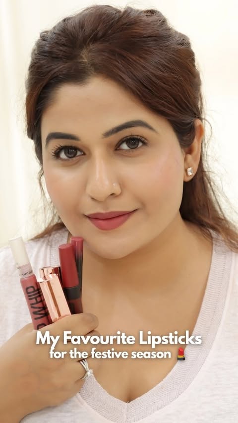 Instagram post by @chance2glance for NAP by Nykaa. Caption reads: [...] DesiGlam MakeupReels BeautyCreator....