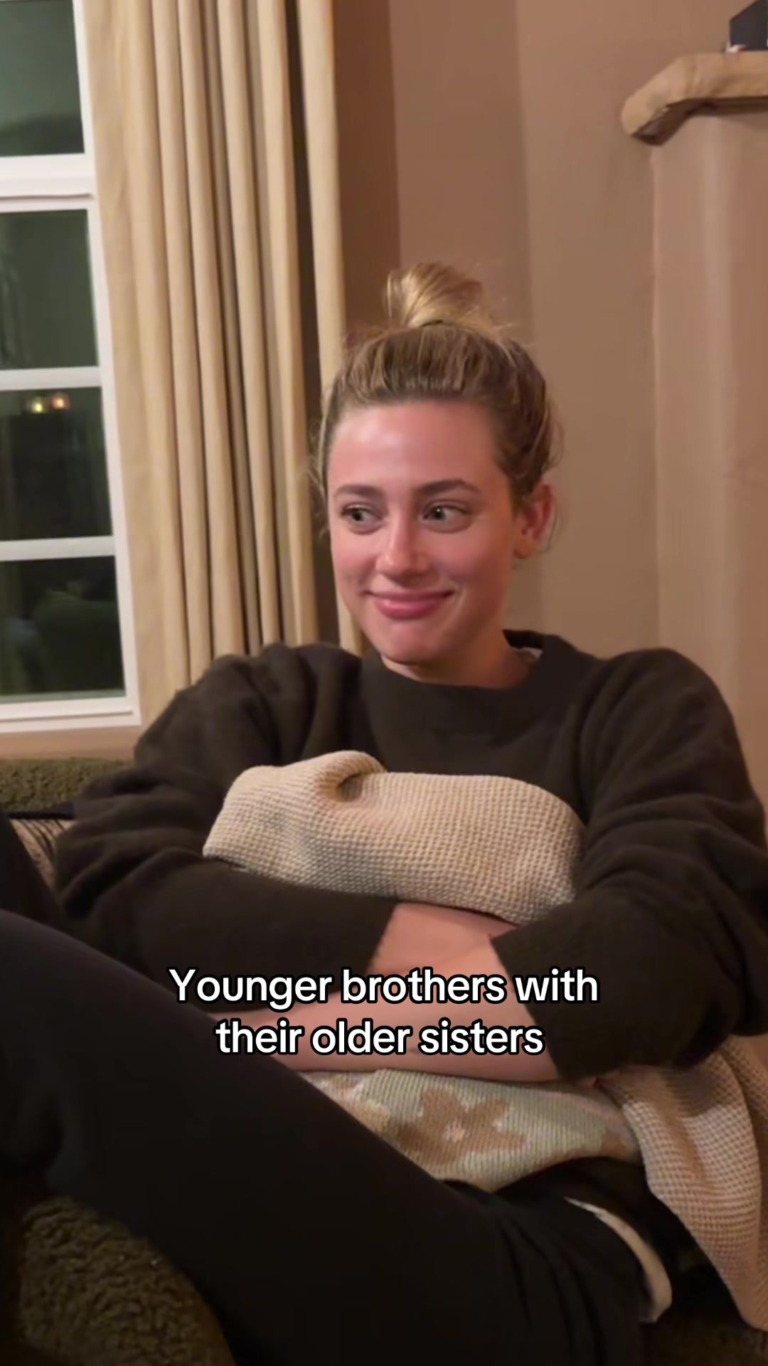 TikTok post by @lilireinhart for MUBI. Caption reads: oh to be bffs with a sibling 💔 new episode of Hal....