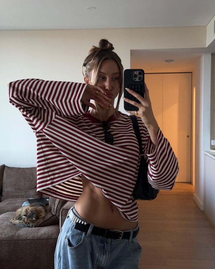 Instagram post by @sullivang_ for Lioness Fashion. Caption reads: Add this top to cart immediately @lioness_official....