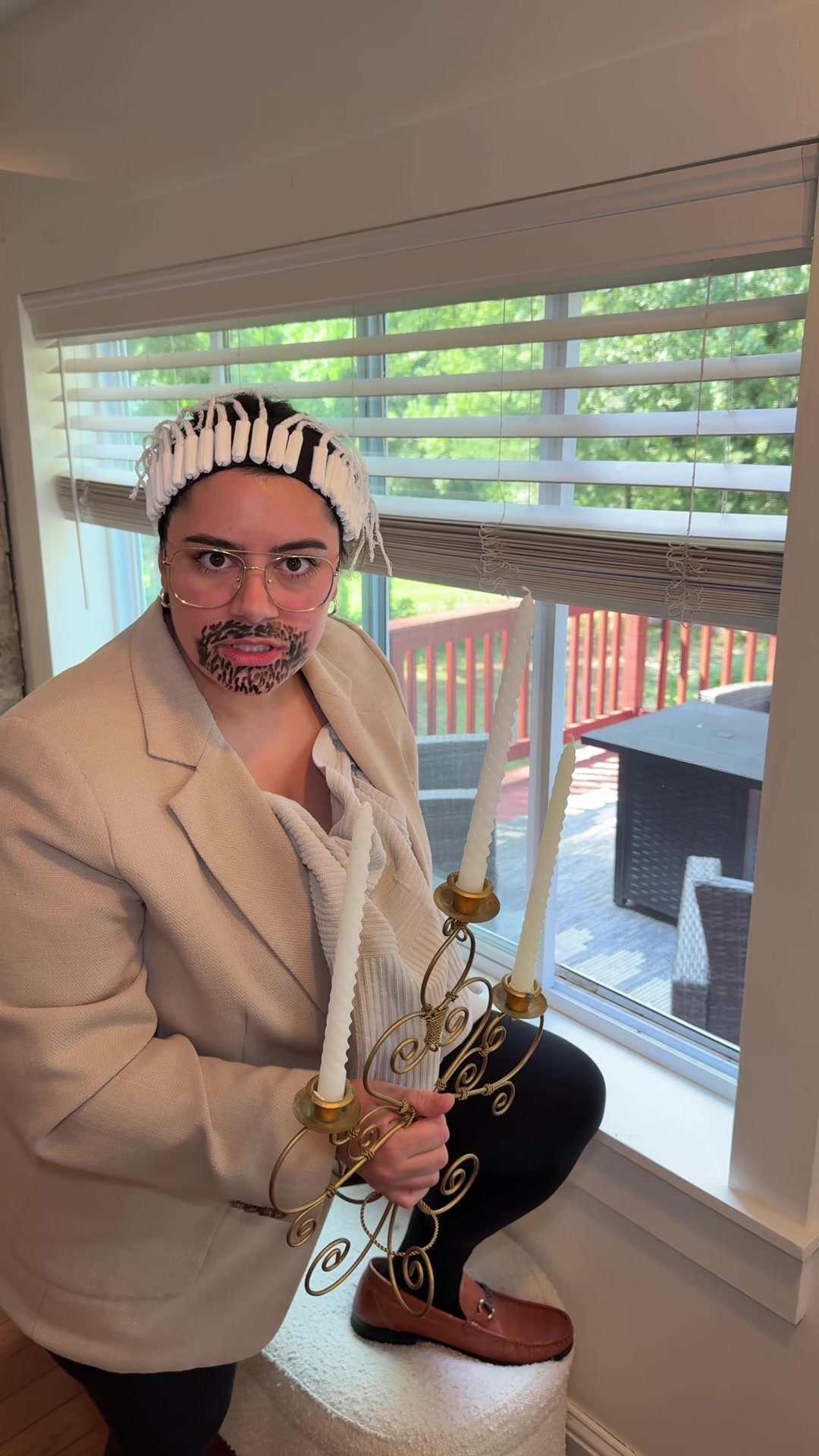 TikTok post by @carlyandmike_ for Tampax. Caption reads: I’m going to need a @Tampax US sponsorship for....