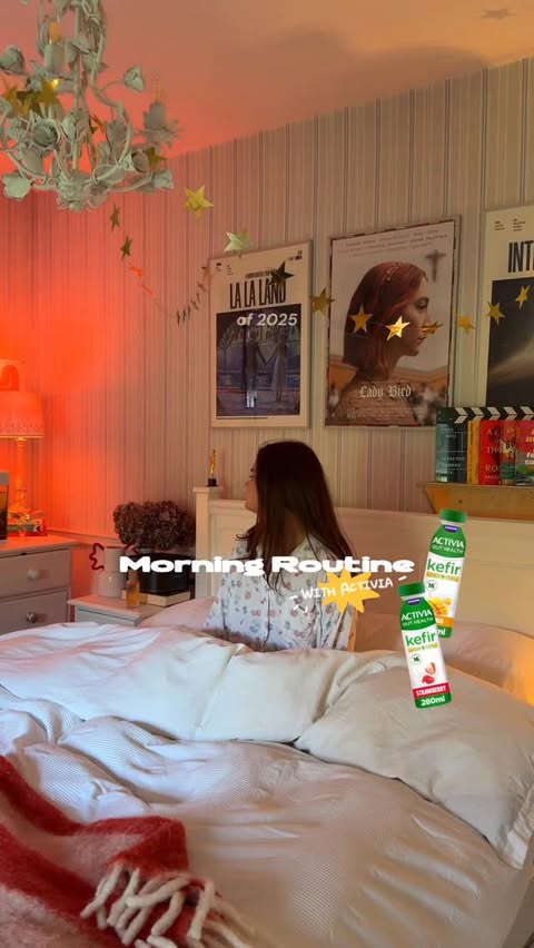 Instagram post by @meggghughes for Activia. Caption reads: AD a delicious and simple everyday choice that....