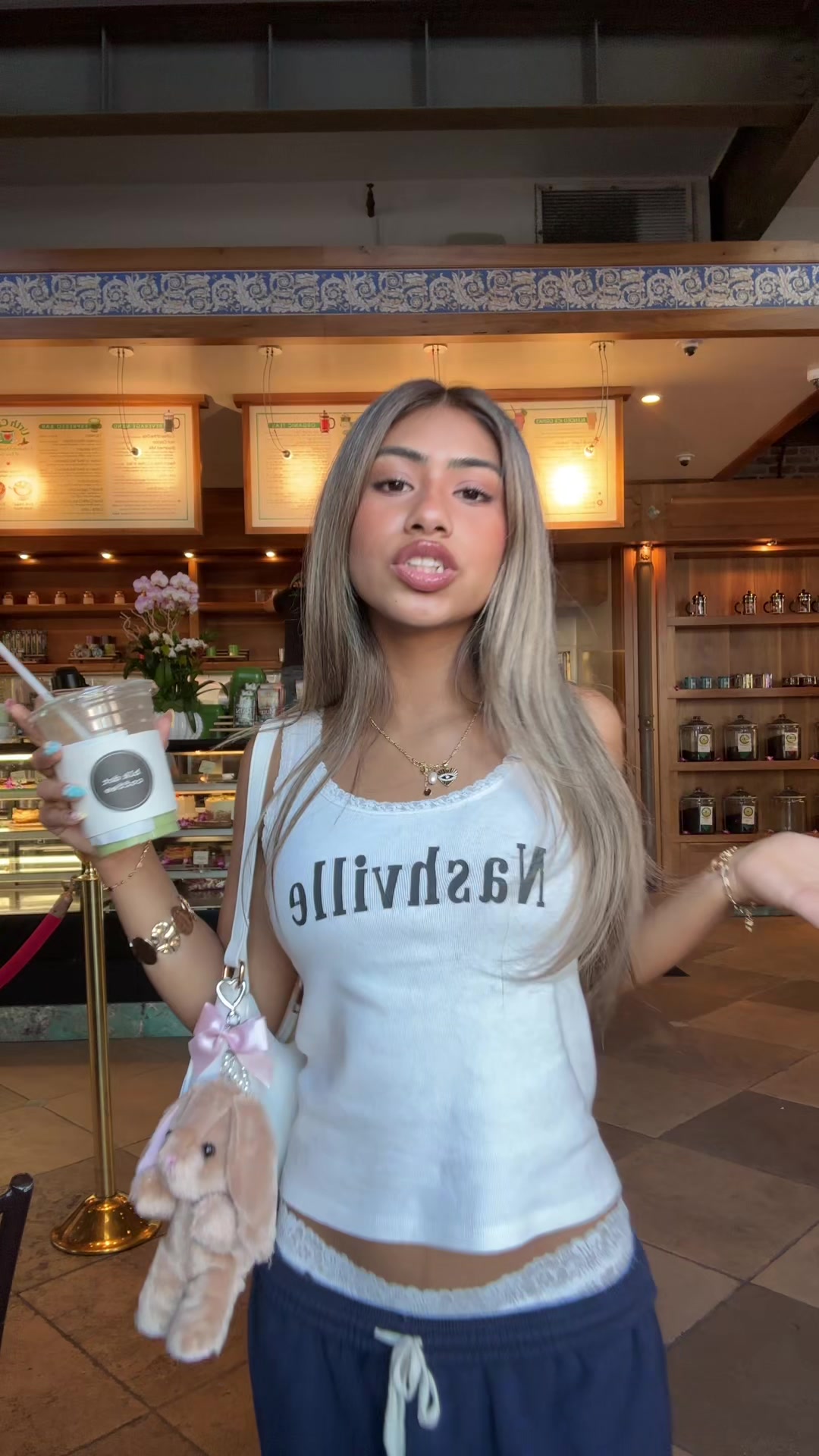 TikTok post by @alyforlife2 for Brandy Melville. Caption reads: She can't even go outside | #foryoupageofficiall....