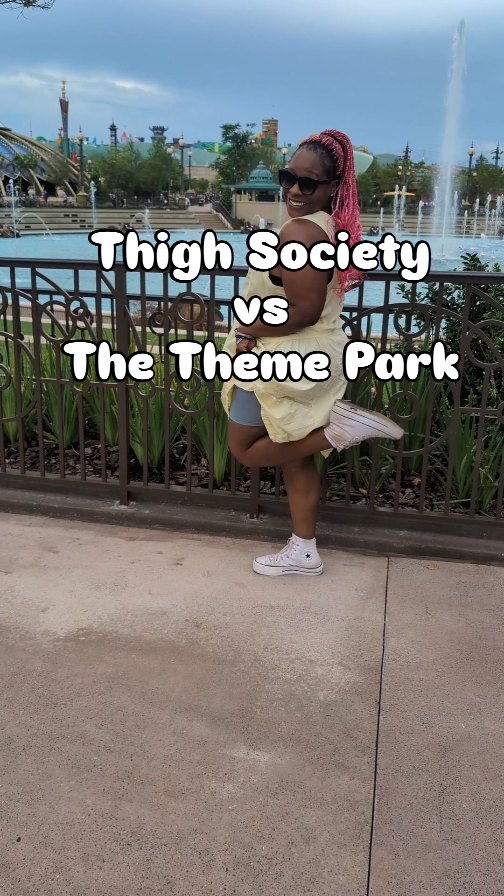 Instagram post by @kamexplainsitall for Thigh Society. Caption reads: Spectacular! Gimme 14 of em 🤌🏾

@thighsociety....