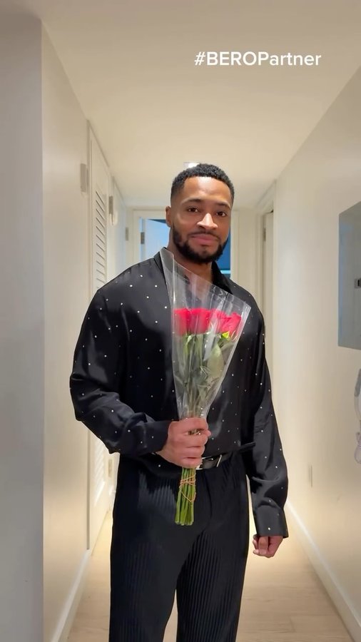 Instagram post by @cmcnaughtak for Berobrewing. Caption reads: I’m getting ready for the perfect date night and....