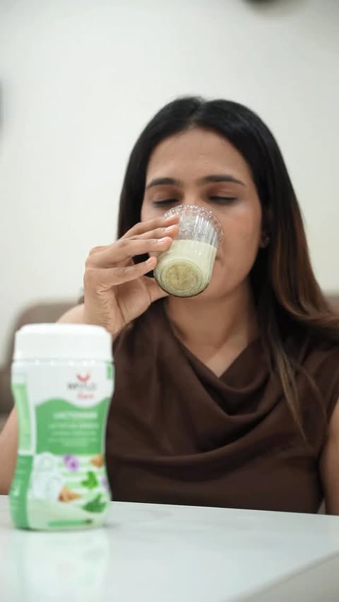 Instagram post by @avyanna_girl for Mylo Family. Caption reads: Breastfeeding moms, this one’s for you 🤍✨ Adding....