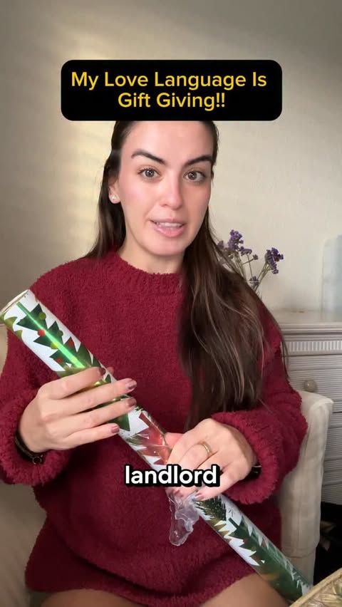 Instagram post by @ajla_talks for Rocket Mortgage. Caption reads: #ad Can you tell my love language is gift....