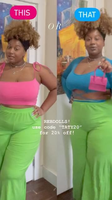 Instagram post by @iamtatygeneste for REBDOLLS. Caption reads: (if you see this, pls interact) 

HELLO MY LOVES!....