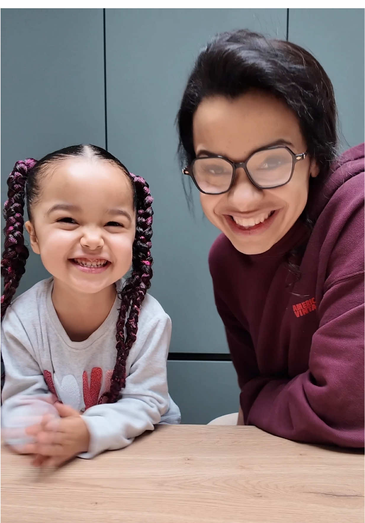 TikTok post by @la_famille_boulanger for ZURU Toys. Caption reads: [...] Mini Brands Really works Magic cook @ZURU....