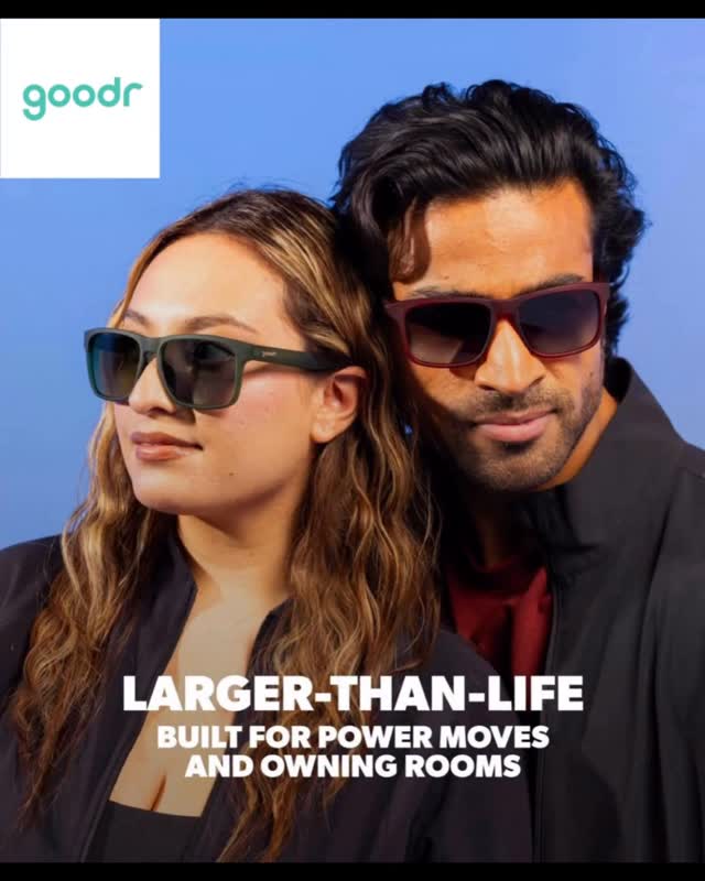 Instagram post by @soorajohri1 for Goodr. Caption reads: National Campaign for @goodr Latest Grand G....
