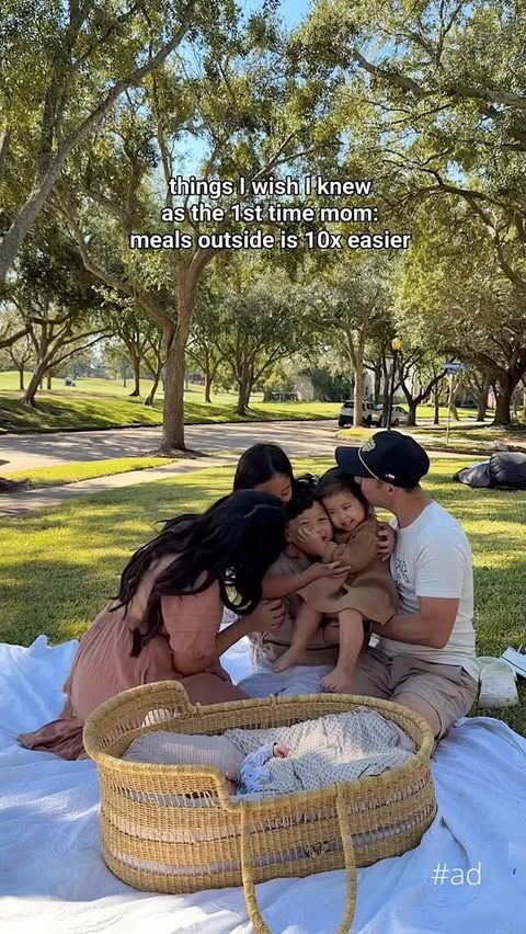 Instagram post by @joyfullygreen for Enfamil. Caption reads: #ad 🥹You’re currently in that newborn bubble and....